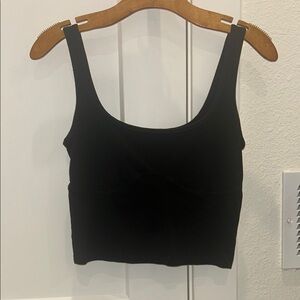 Black Women's Crop Top